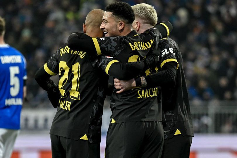 Jadon Sancho Langsung Bikin Assist di Debut Keduanya Bersama Borussia Dortmund